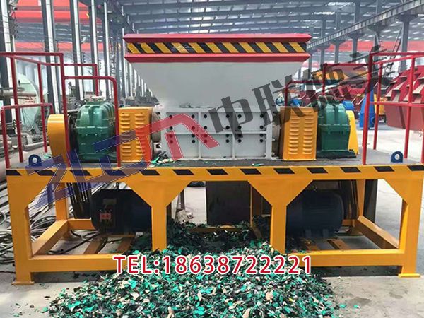 西藏兩相電塑料撕碎機圖片